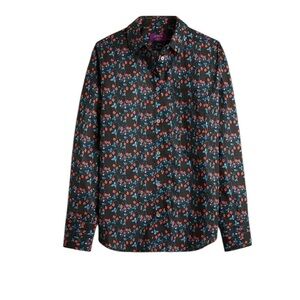 J. Crew - Garçon Classic Liberty® Tana Lawn Floral Button Down Blouse Sz 2